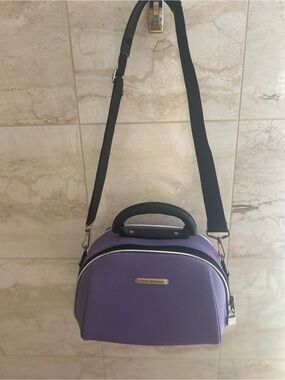 Luca Vergani travel toiletry case w/shoulder strap